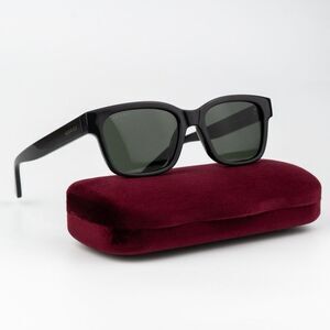 NEW Gucci GG1716S 003 Grey Square Unisex Sunglasses